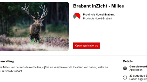 Toestand van natuur, water en milieu in Brabant